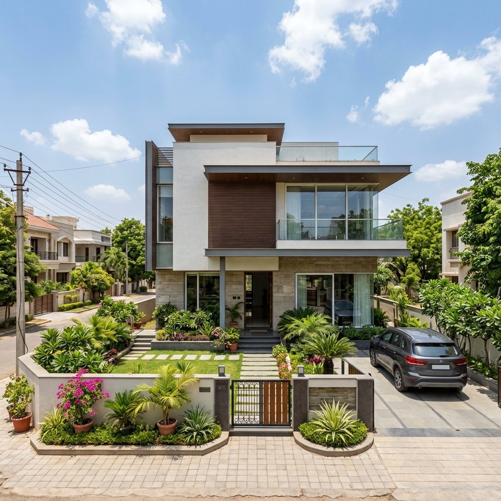 Independent House with Garden in Satellite